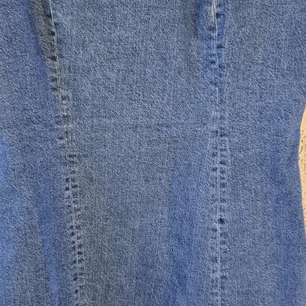 Avec Les Filles Denim Mini Dress - Picture 6 of 9